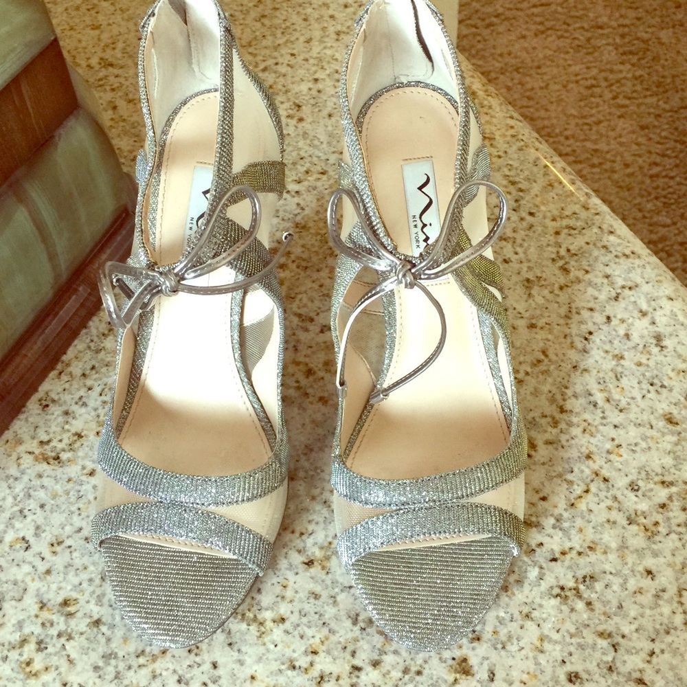 Nina Sandal Silver 7 1/2